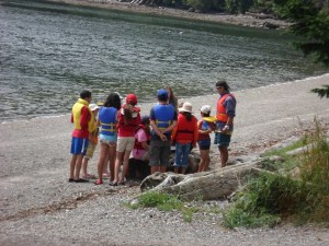 Instruction on the Beach.